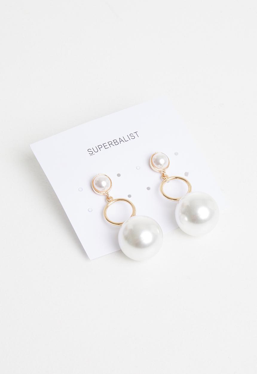 Superbalist - Gemma multi hoop earrings - gold