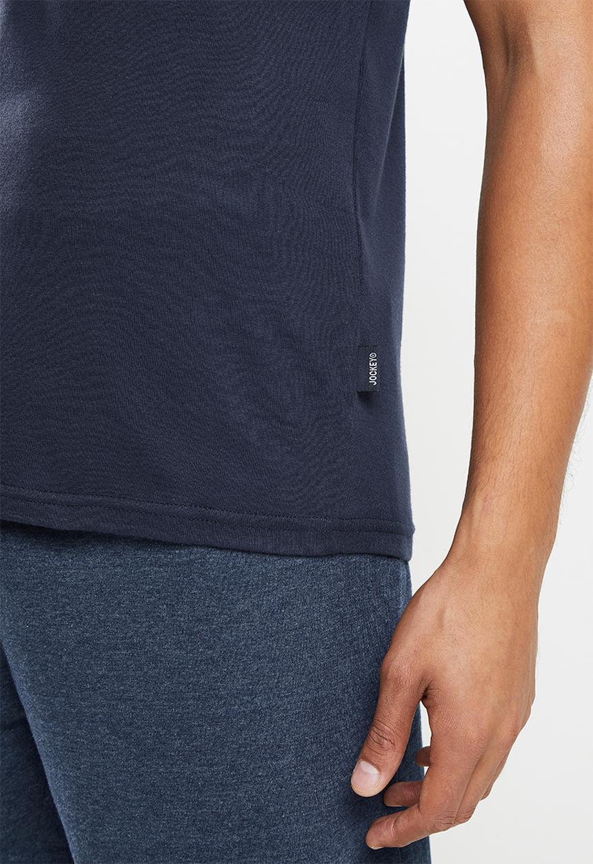 Jockey - 1 Pack jockey classic rib vest - navy