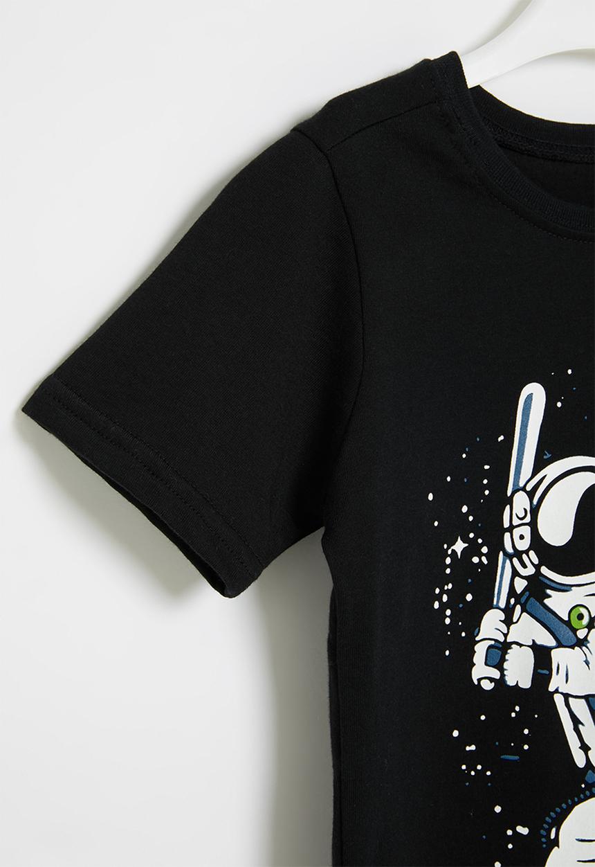 Pop Candy - Younger boys styled tee - black