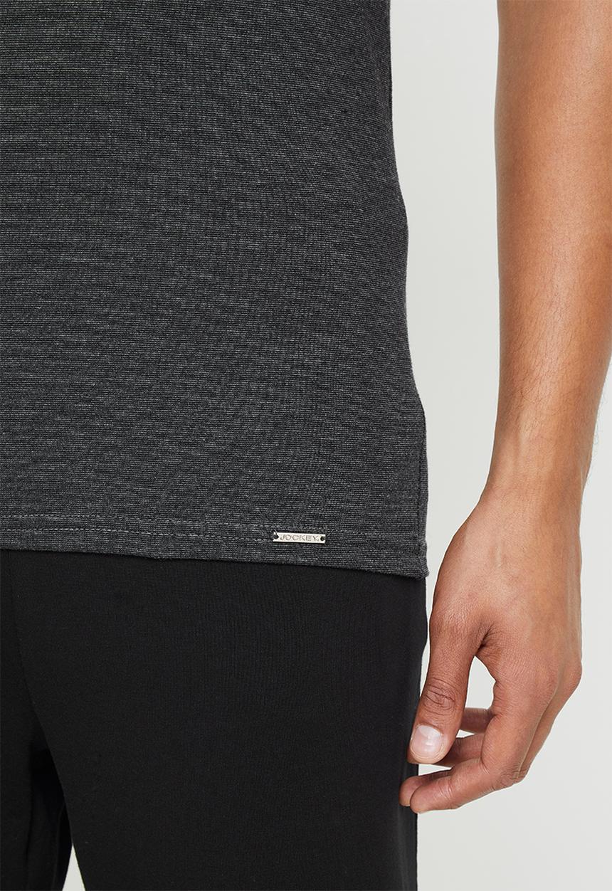 Jockey - Thermalux short sleep undershirt - grey
