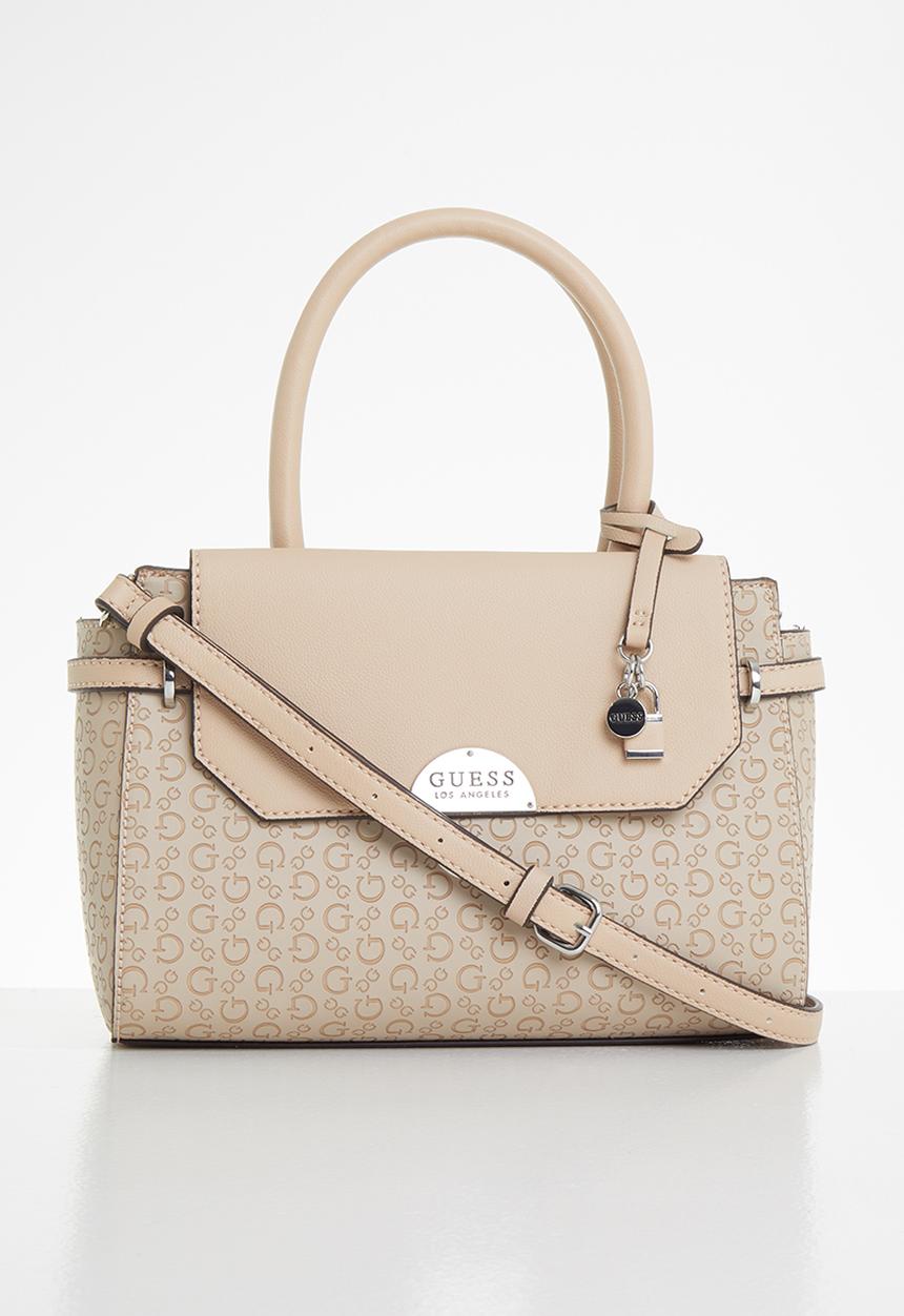 GUESS - Scheana satchel - beige 