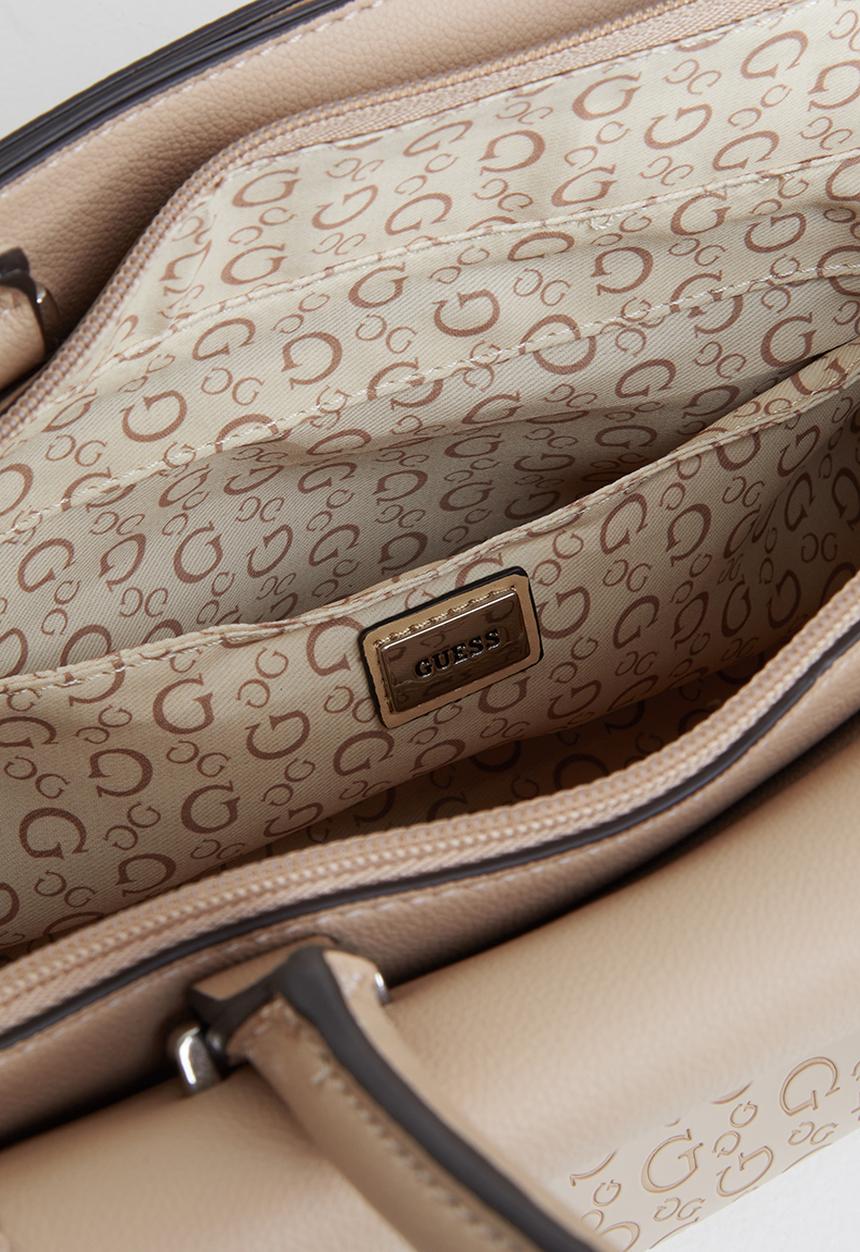 GUESS - Scheana satchel - beige 