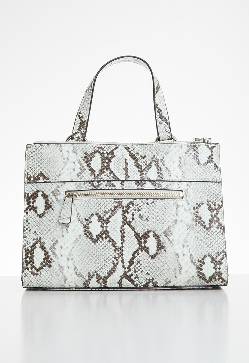 GUESS - Isla status satchel - white 