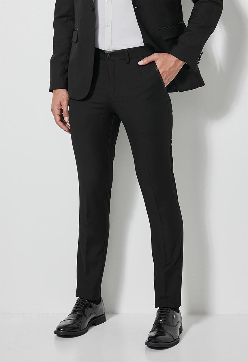 Superbalist - Don fashion slim fit trousers - black