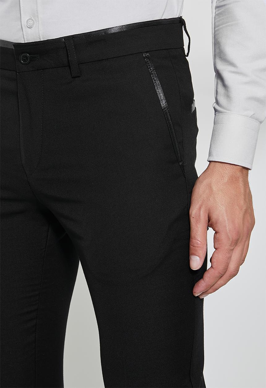 Superbalist - Don fashion slim fit trousers - black