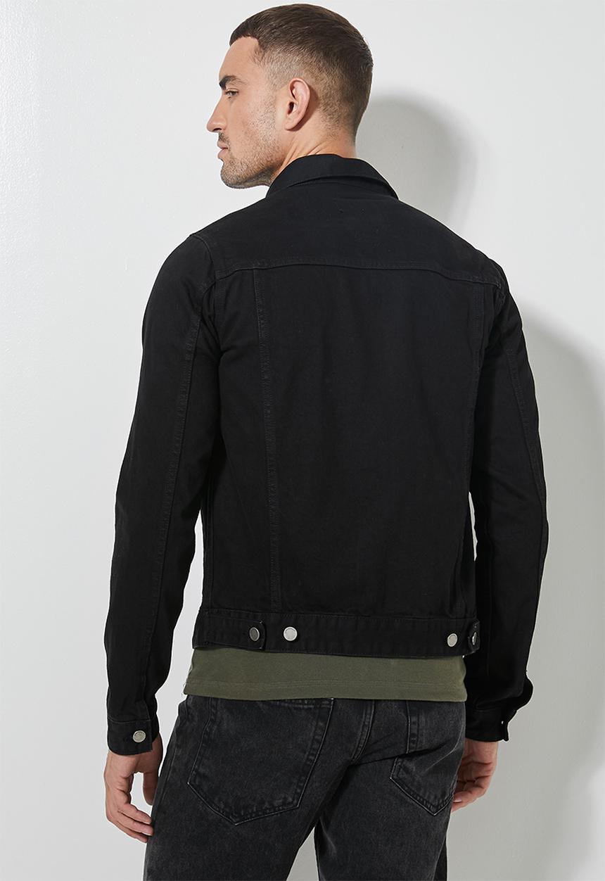 Superbalist - San fran demin trucker - black