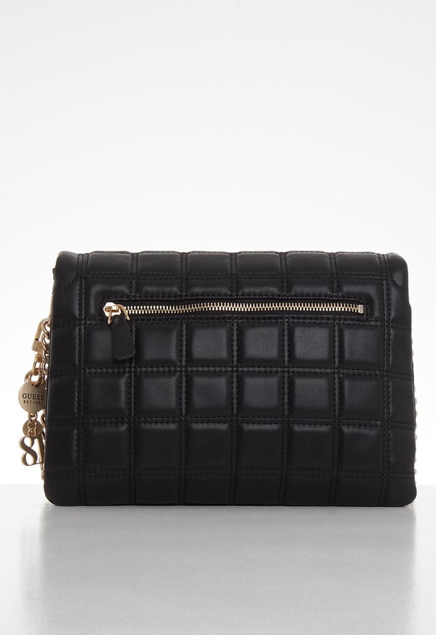 GUESS - Kamina flap bag - black
