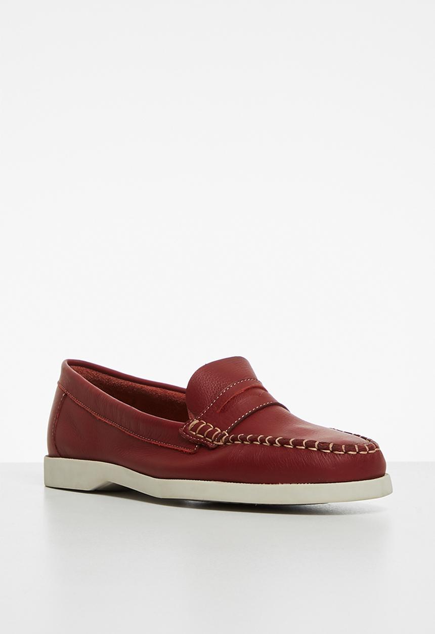 Grasshoppers - Timbego leather - red 
