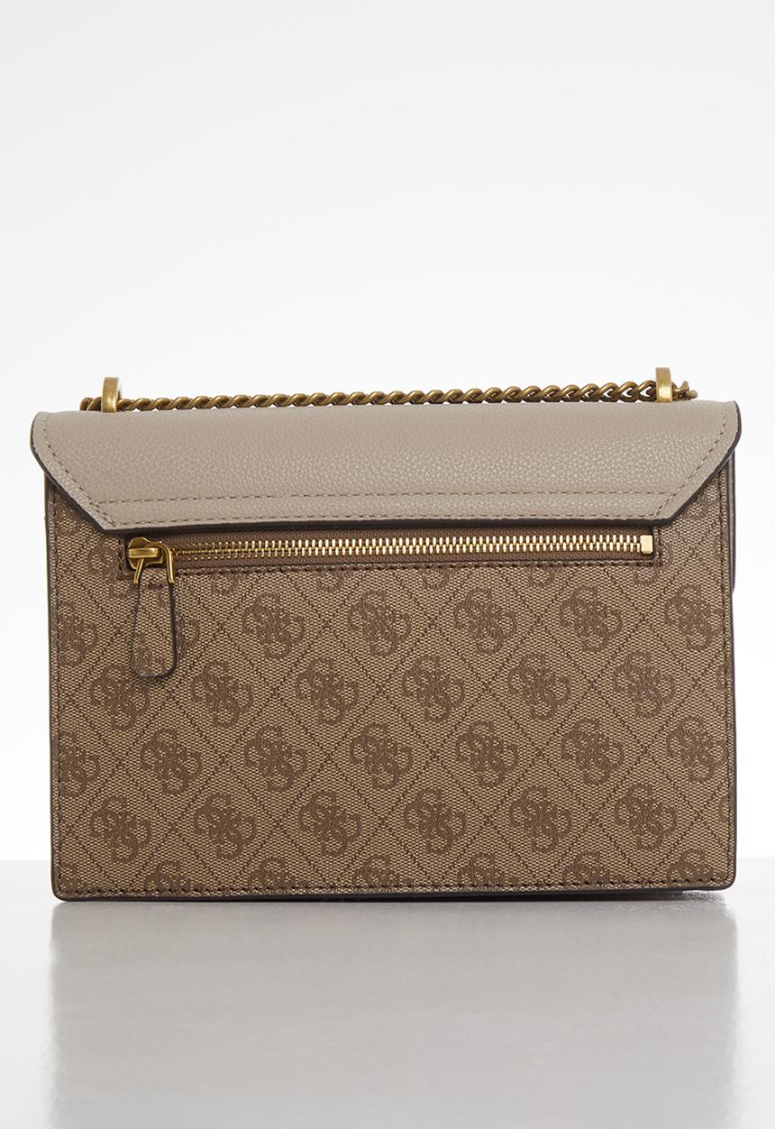 GUESS - Valy convertible xbody flap - brown
