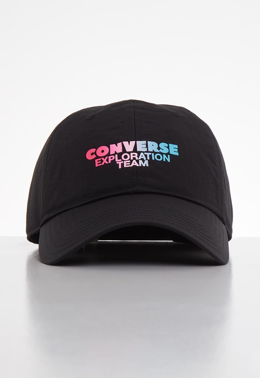 Converse - Graphic baseball cap hps -  black