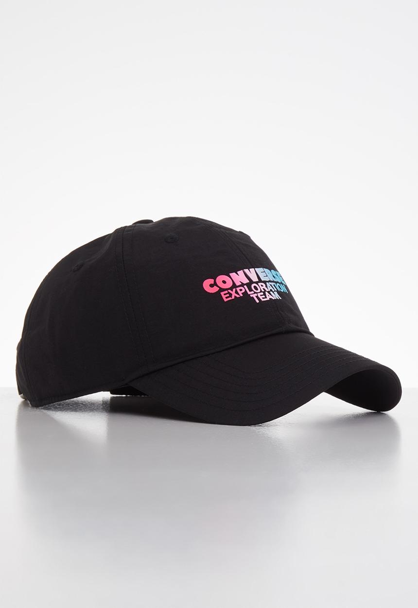 Converse - Graphic baseball cap hps -  black