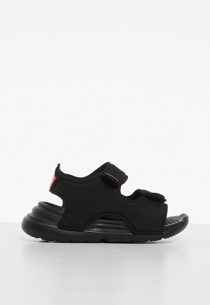 adidas Originals - Infants swim sliders - black & orange