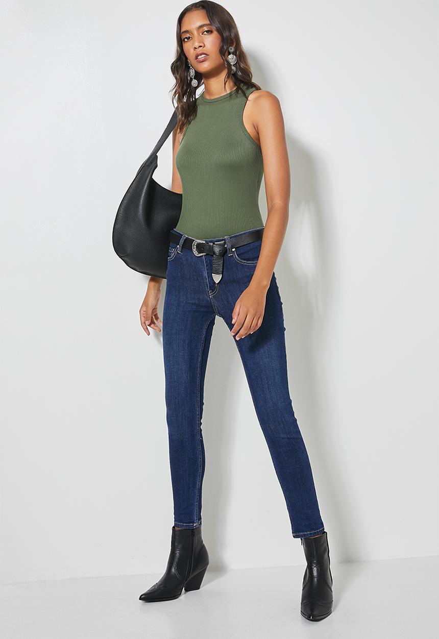 Superbalist - 2-pack fine rib cutaway bodysuit - multi