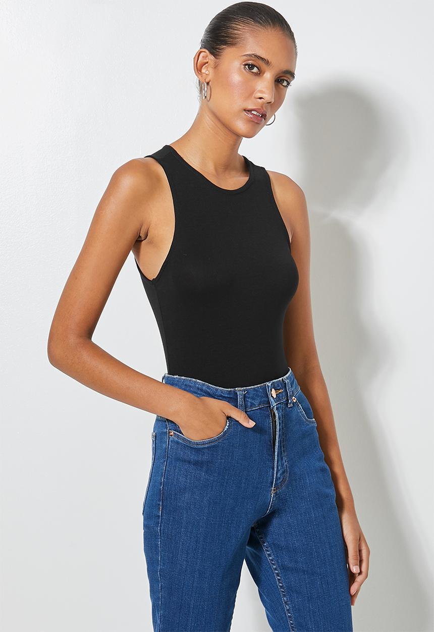 Superbalist - 3 pack hi neck cutaway bodysuit  - multi 