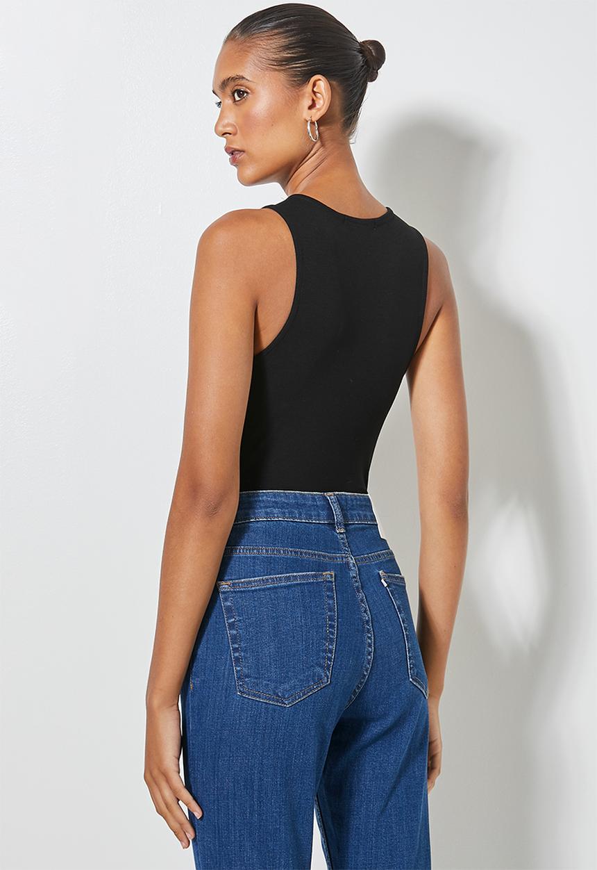 Superbalist - 3 pack hi neck cutaway bodysuit  - multi 
