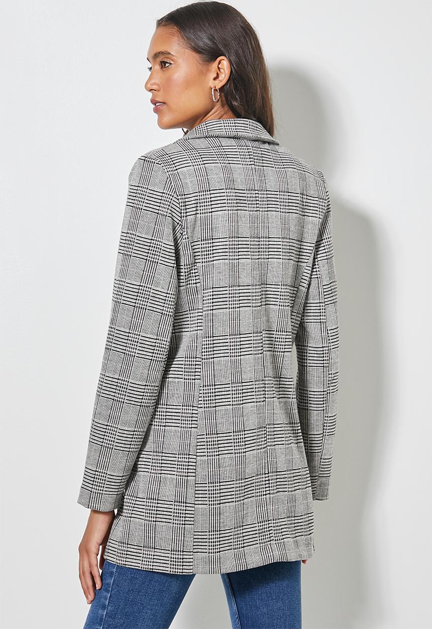 Superbalist - Blazer - black & white 