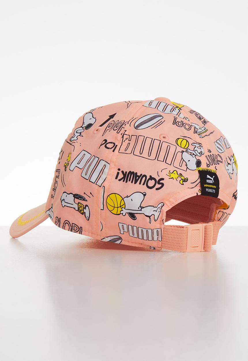 PUMA - Puma x peanuts bb cap - peach 