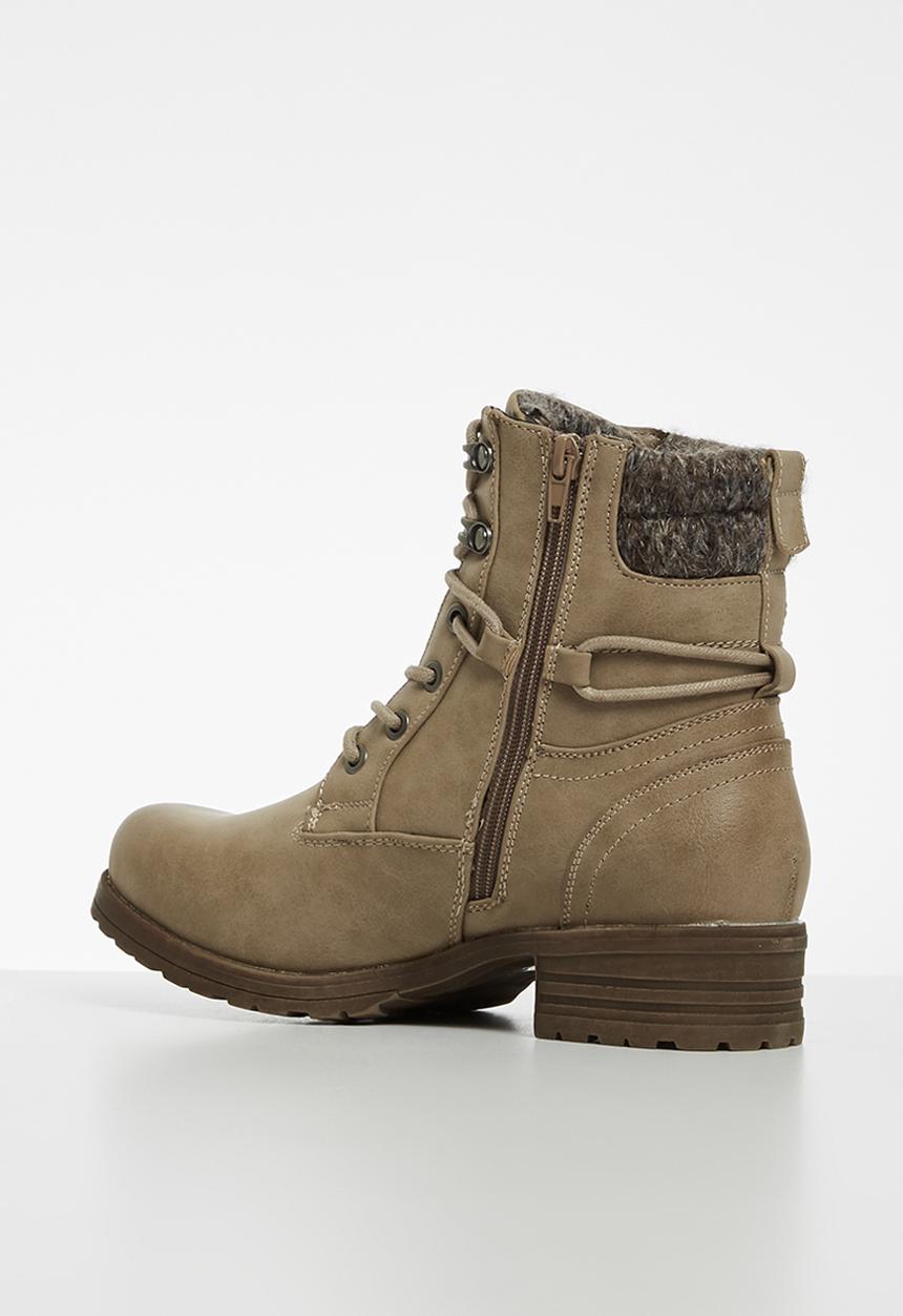 Miss Black - Jag 2 hiking boot - beige