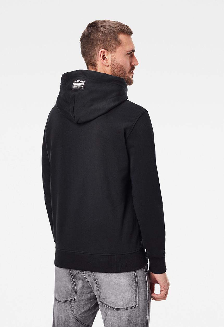 G-STAR - Originals hdd sw long sleeve sweat - black