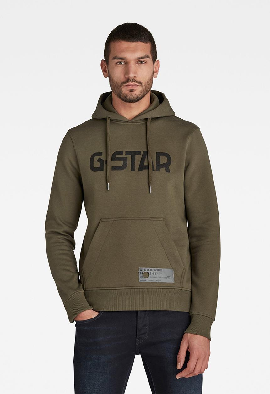 G-STAR - G-star hdd long sleeve sweat - green 