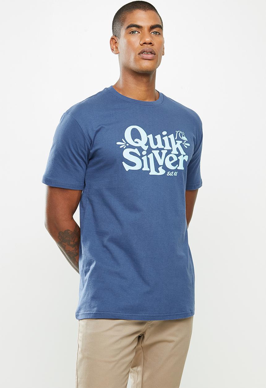 Quiksilver - Tall heights short sleeve - blue