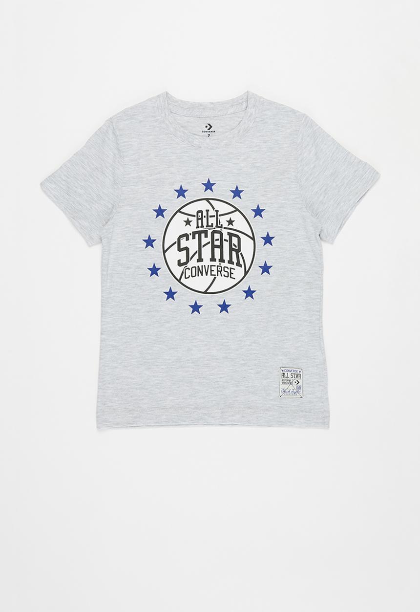 Converse - Converse boys all star court tee - grey 