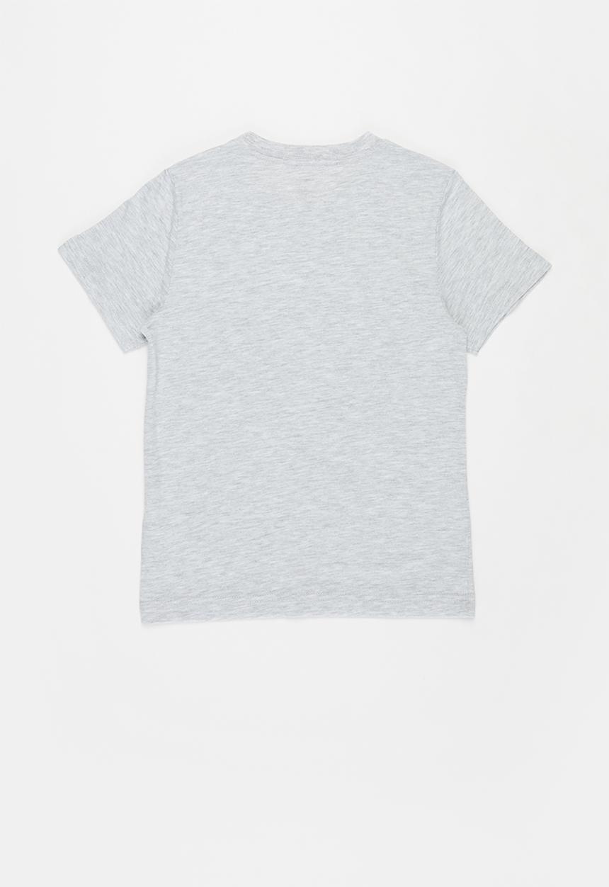 Converse - Converse boys all star court tee - grey 
