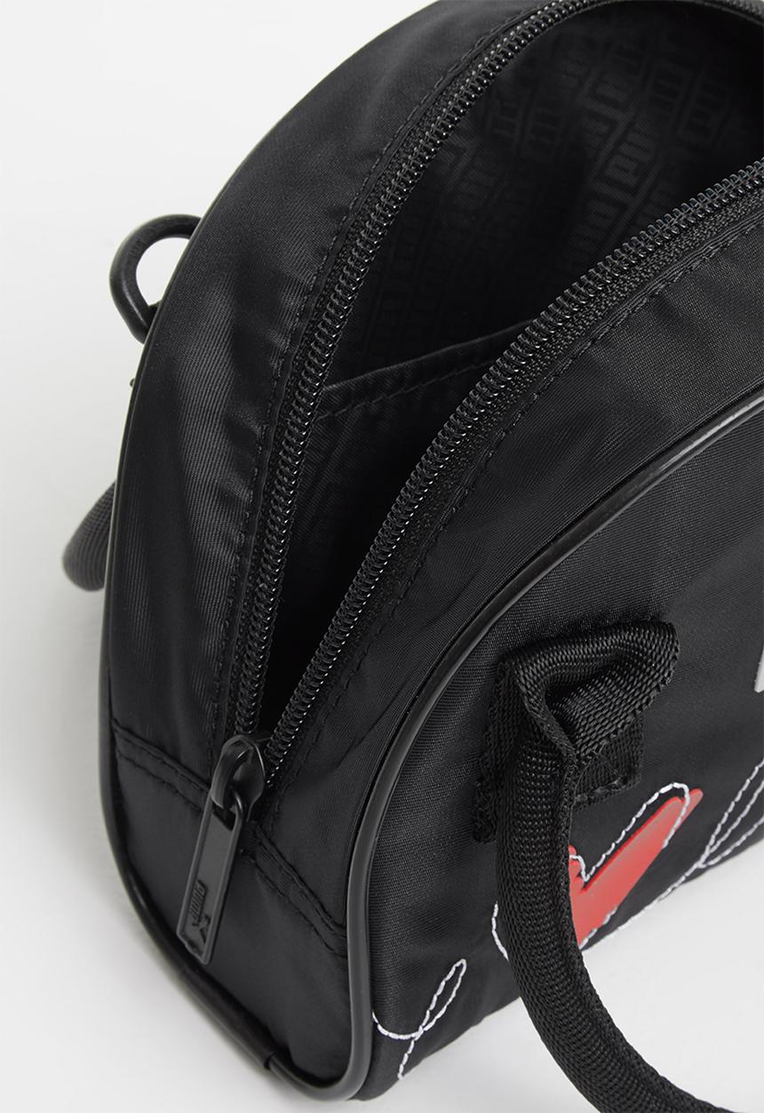 PUMA - Valentines mini grip bag cor - black