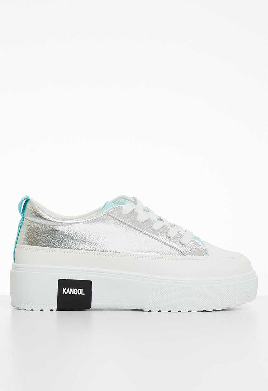 KANGOL - Saturn sneaker - silver & turquoise