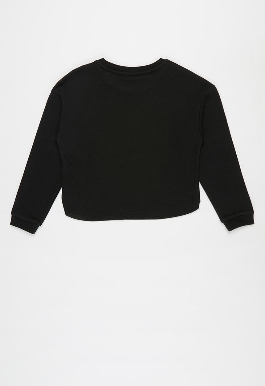 PUMA - Girls alpha crew sweater - black