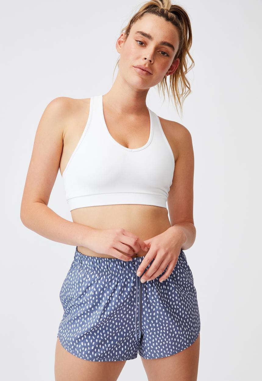 Cotton On - V-neck cut out crop - white