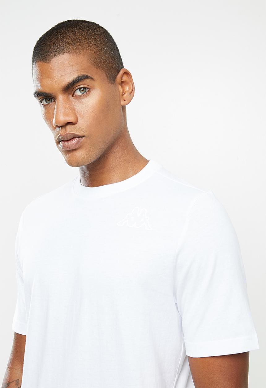 KAPPA - Logo chest tee - white