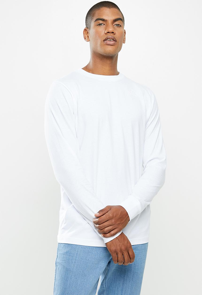 KAPPA - Logo civi sweat top - white