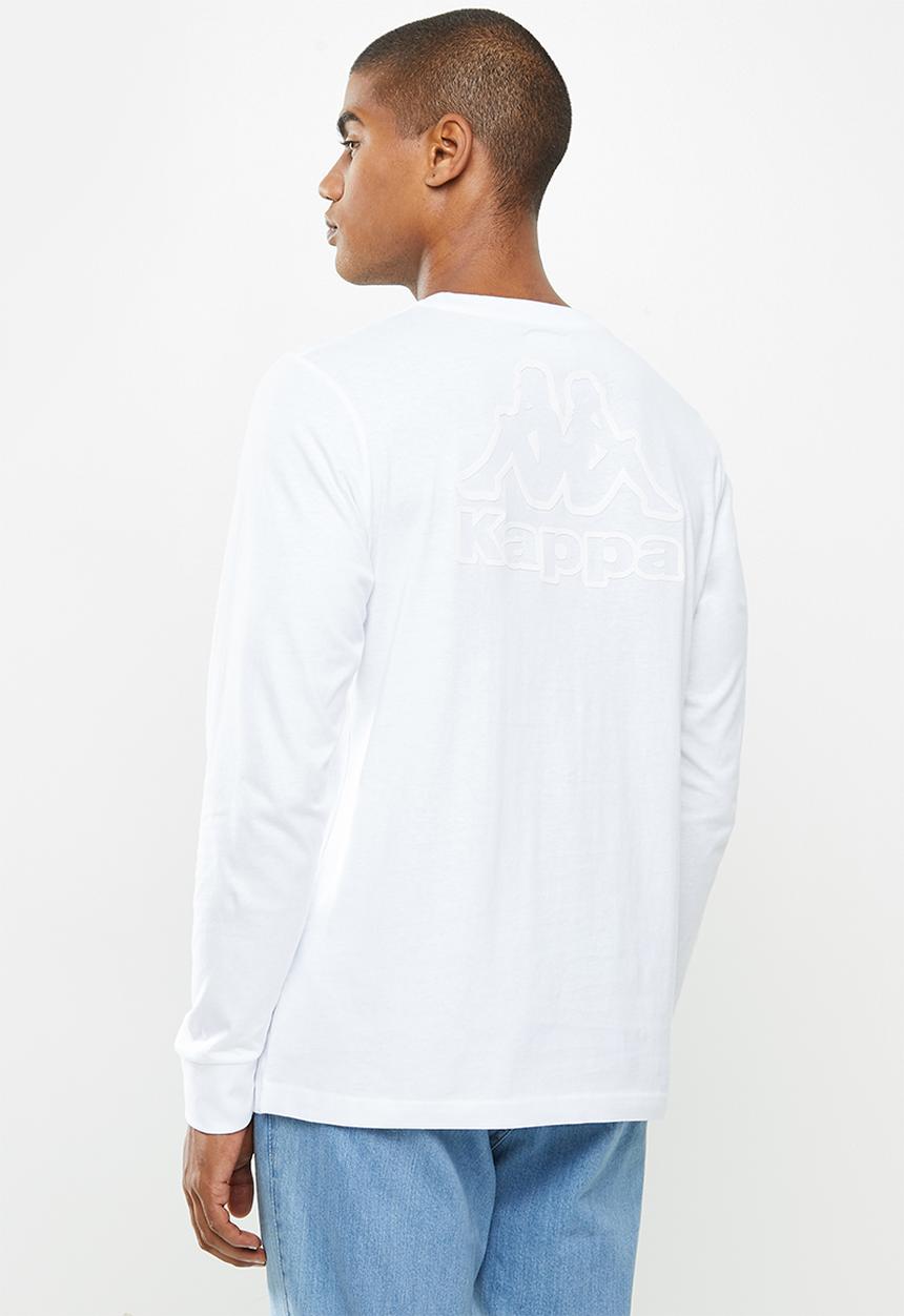KAPPA - Logo civi sweat top - white