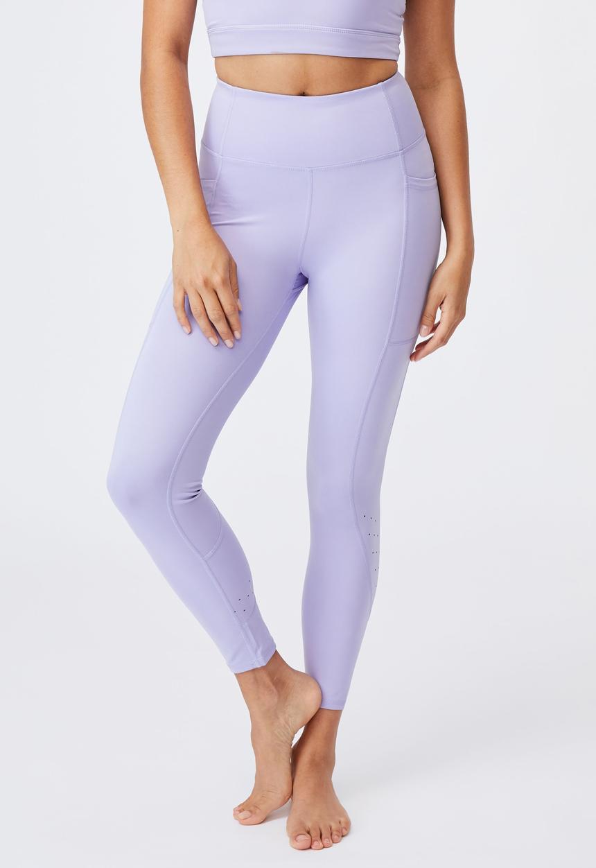 Cotton On - Lifestyle pocket 7/8 tight - lilac