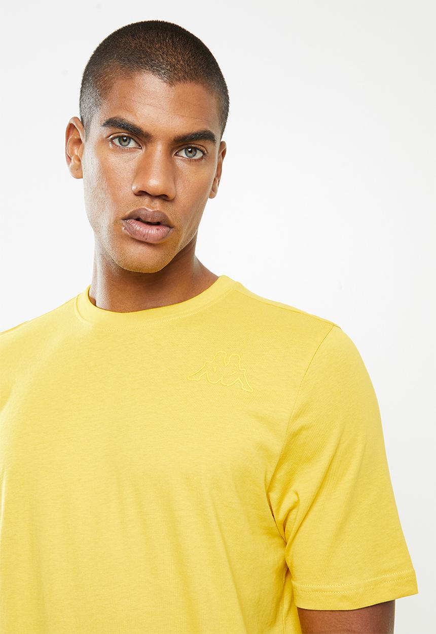 KAPPA - Logo chest tee - yellow