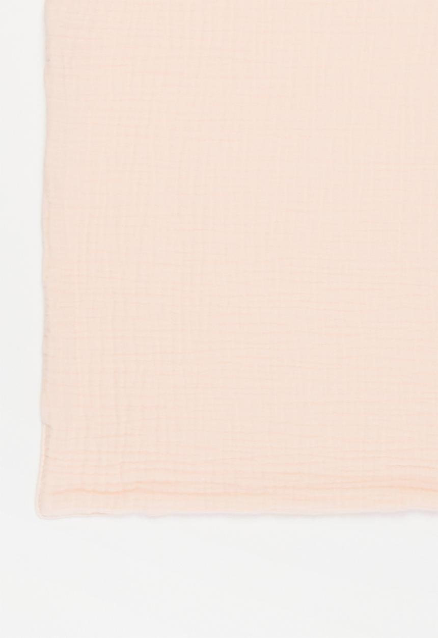 Baby Star - Double layer muslin swaddle - pale pink