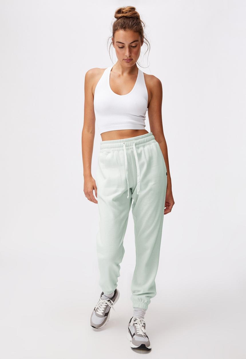 Cotton On - Lifestyle gym track pant - mint