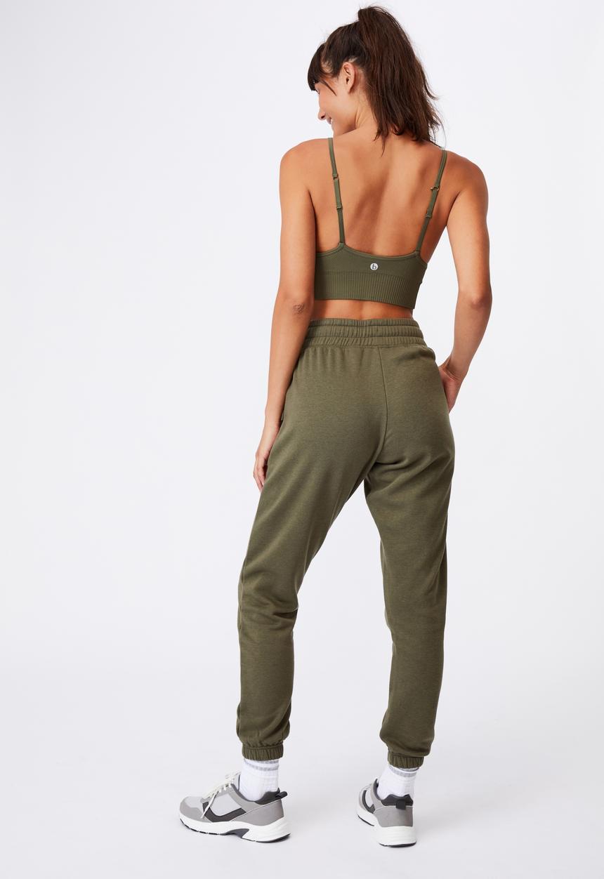 Cotton On - Lifestyle gym track pant - khaki 