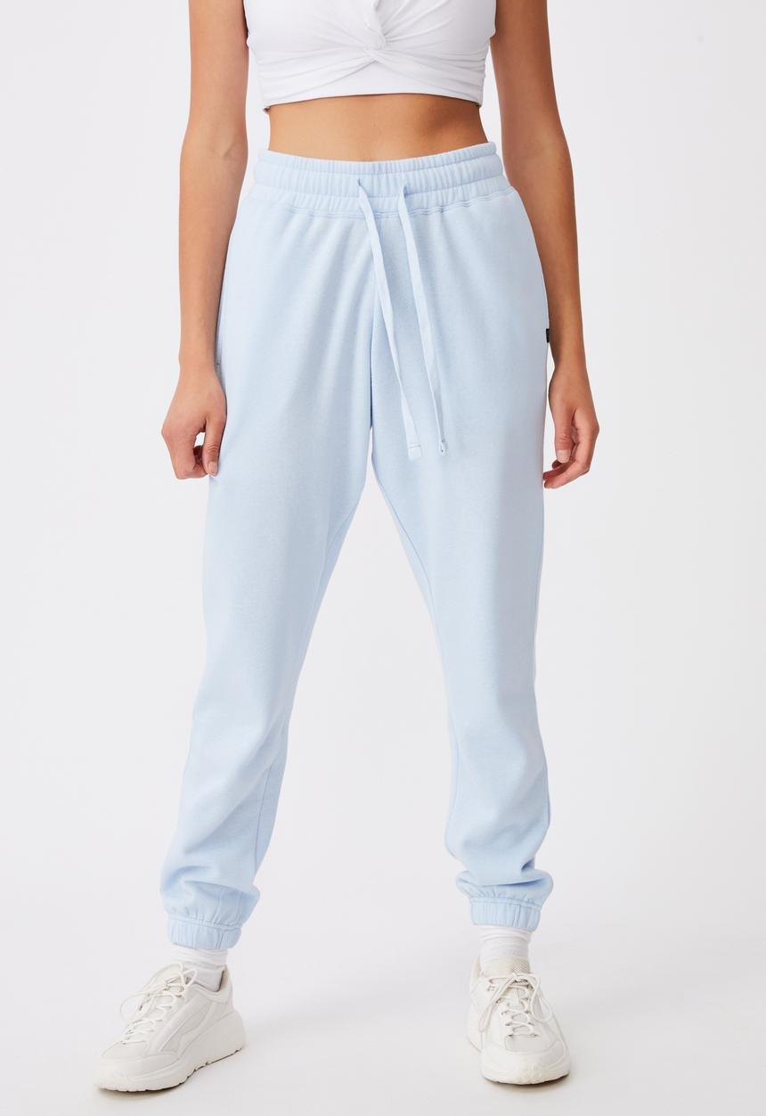 Cotton On - Lifestyle gym track pant - baby blue