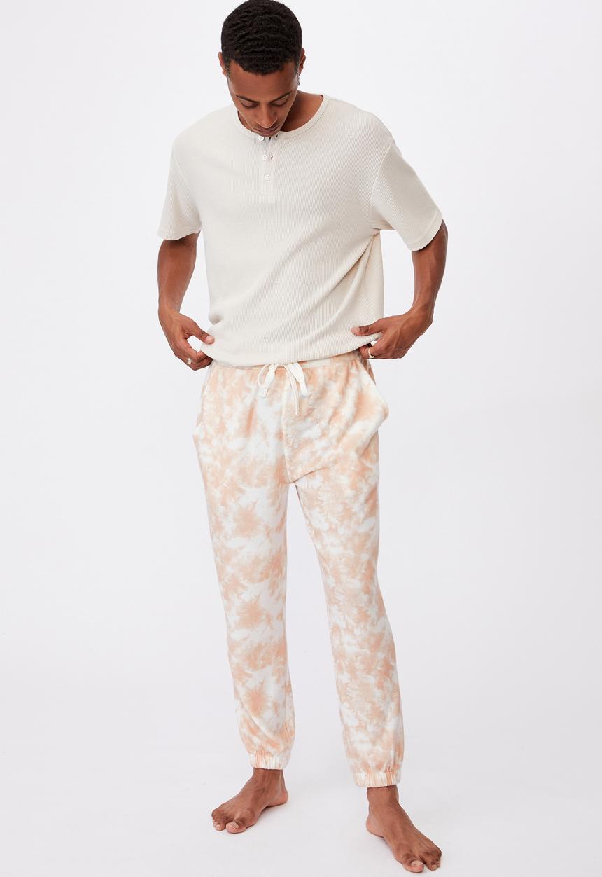 Cotton On - Pj drake - peach tie dye