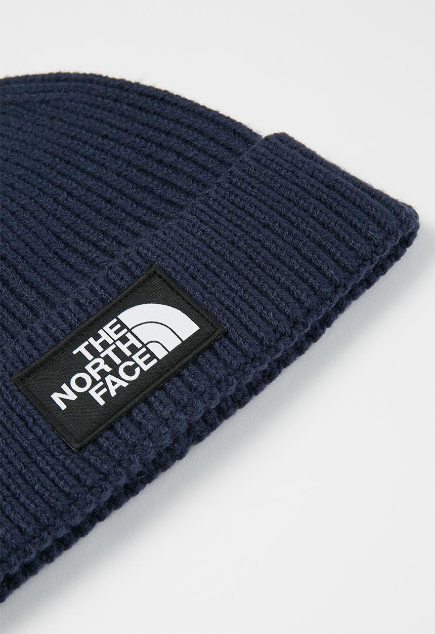 The North Face - Tnf logo box cuffed beanie - navy