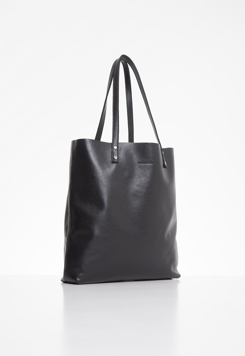 FSP Collection - Heidi leather shopper - black