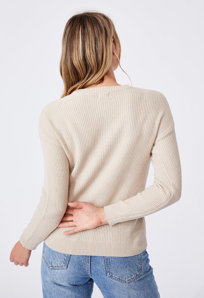 Cotton On - Cotton pullover - taupe
