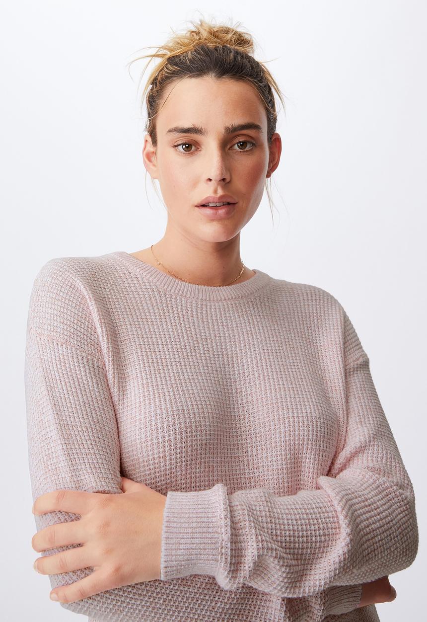 Cotton On - Cotton pullover - pale pink 
