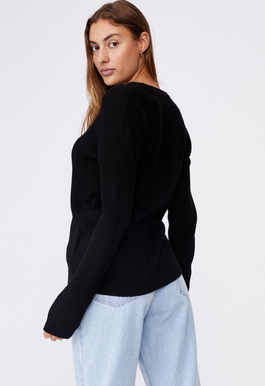 Cotton On - Everyday pullover - black