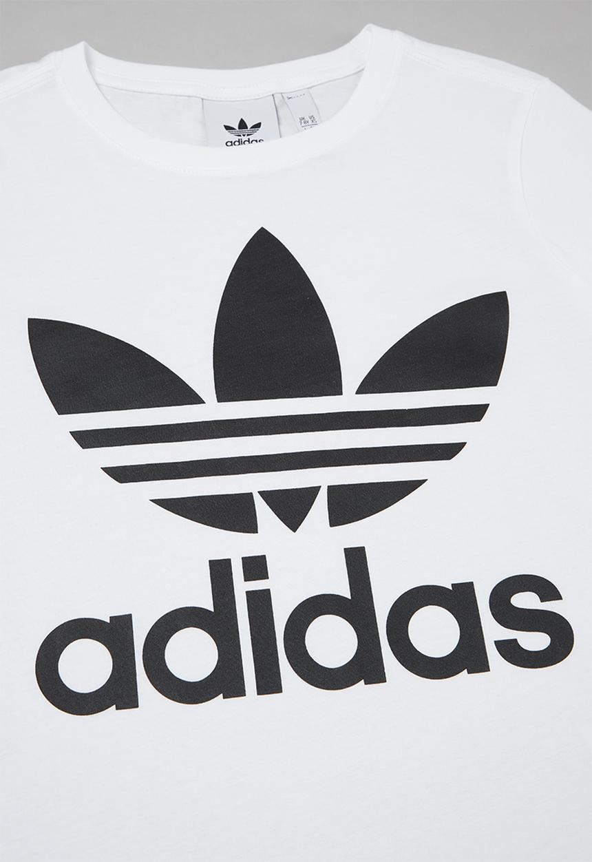 adidas Originals - Trefoil tee - white & black