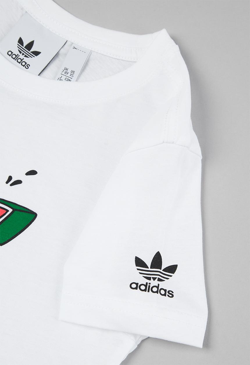 adidas Originals - Watermelon tee - white