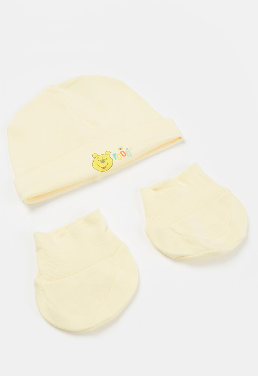 Character Group - Winnie the pooh newborn set - yellow & white 