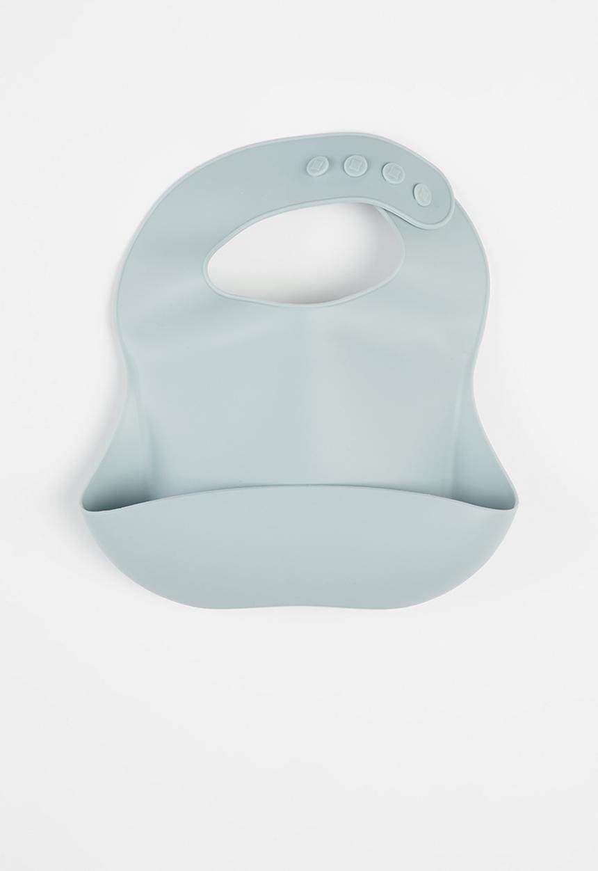 Baby Star - Silicone bib - blue